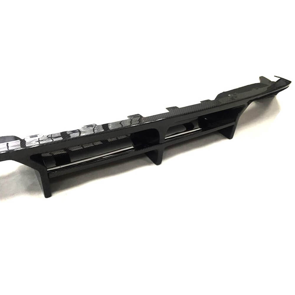 Volkswagen VW Golf 7 MK7 R-line 2014-2016 Rear Bumper Diffuser Carbon Fiber-Ahacarbon