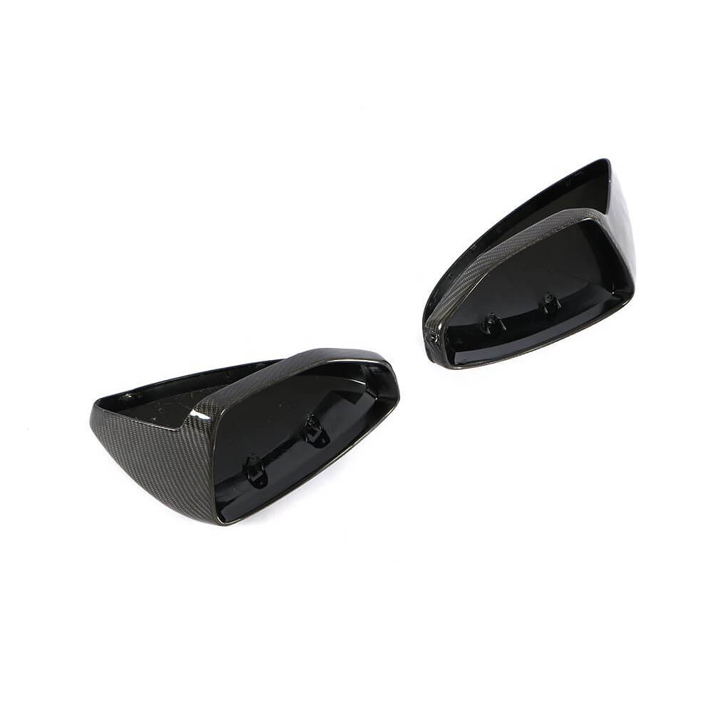 Audi A6 A7 A8 Quattro C8 2019-2022 Mirror Covers Replacement Style Carbon Fiber-Ahacarbon