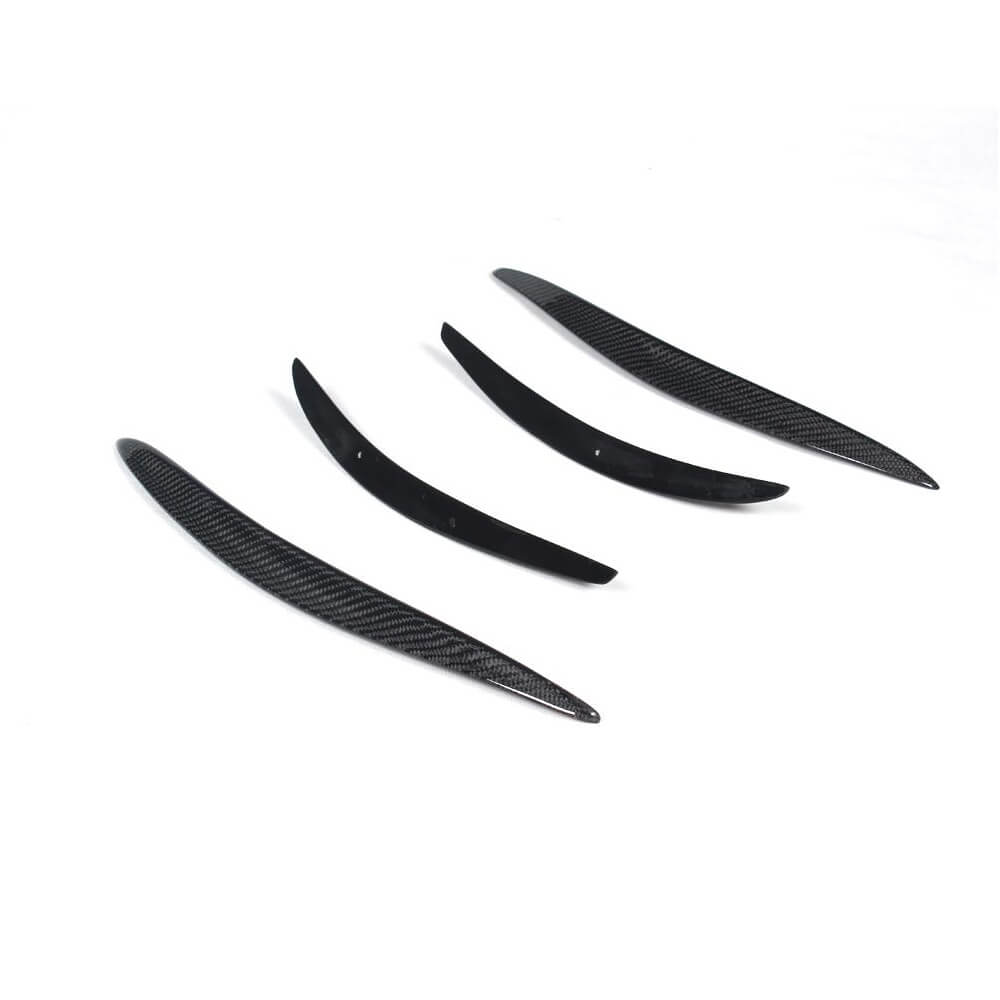 Audi S3 A3 Sline Sedan 2014-2016 Rear Bumper Vents Carbon Fiber-Ahacarbon