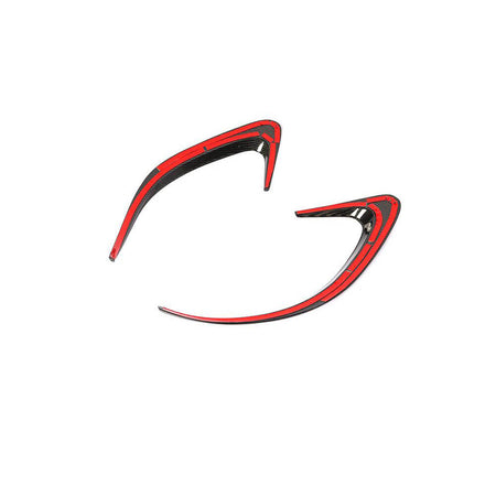 For Mercedes Benz CLS Class C257 Sport CLS53 AMG Sedan 18-20 Carbon Fiber Rear Bumper Air Fender Vent Fins-Ahacarbon