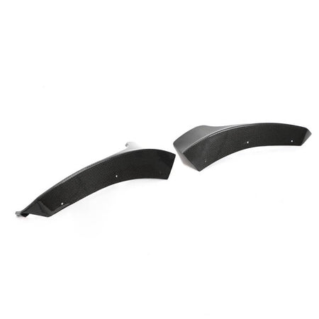 Mercedes Benz A Class W177 V177 Sport 2019-2022 Front Bumper Splitters Carbon Fiber-Ahacarbon