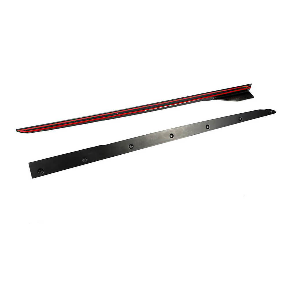 BMW 6 Series G32 630i 640i M-Sport GT 2017-2022 Side Skirts Carbon Fiber-Ahacarbon