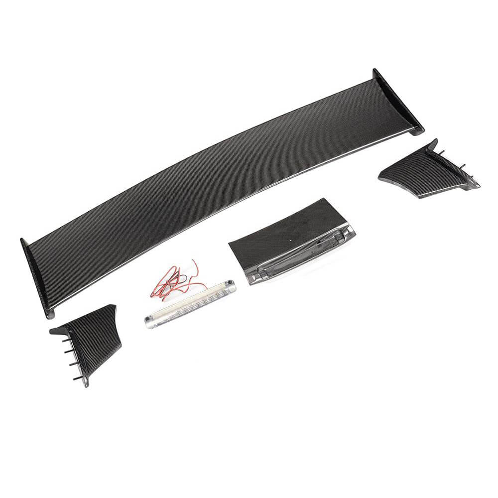 Nissan GTR R35 2009-2015 Rear Trunk Spoiler Dry Carbon Fiber-Ahacarbon