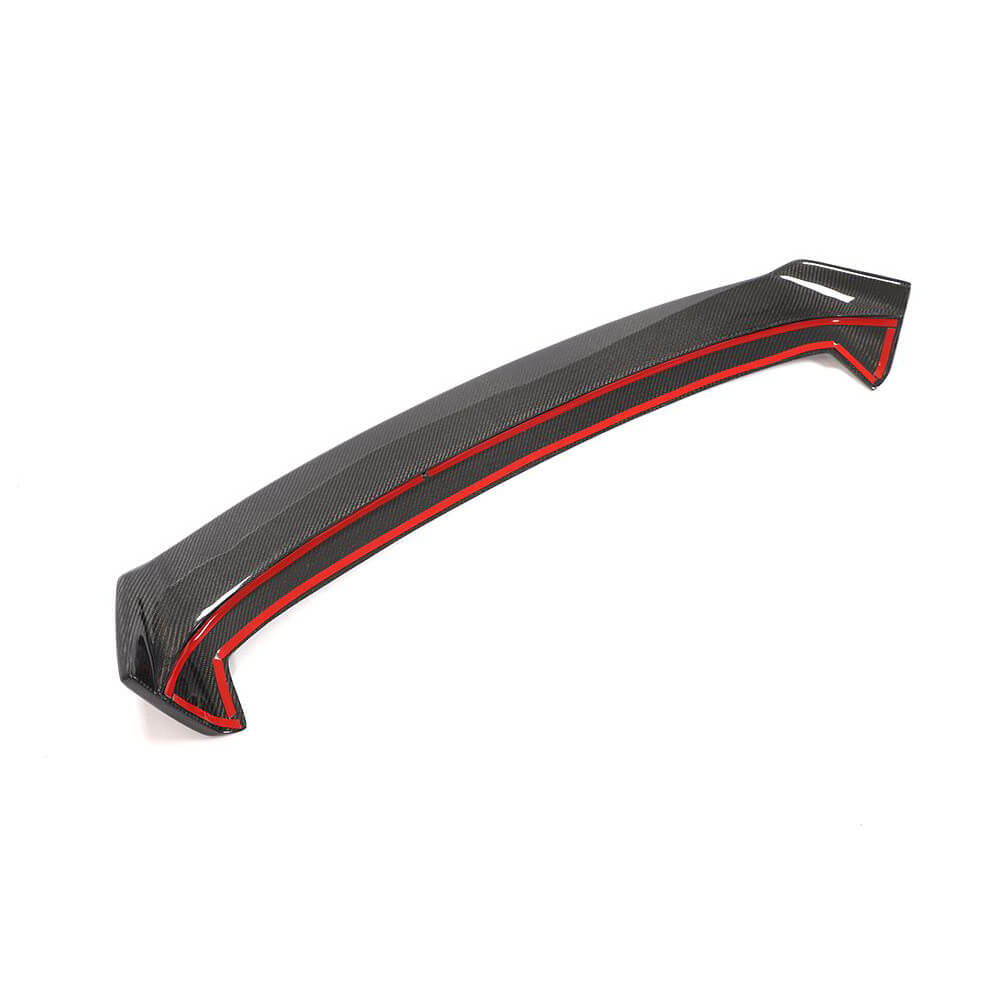 Volkswagen VW Golf 7 7.5 MK7 MK7.5 Standard/R-Line 2014-2019 Rear Roof Spoiler Carbon Fiber-Ahacarbon