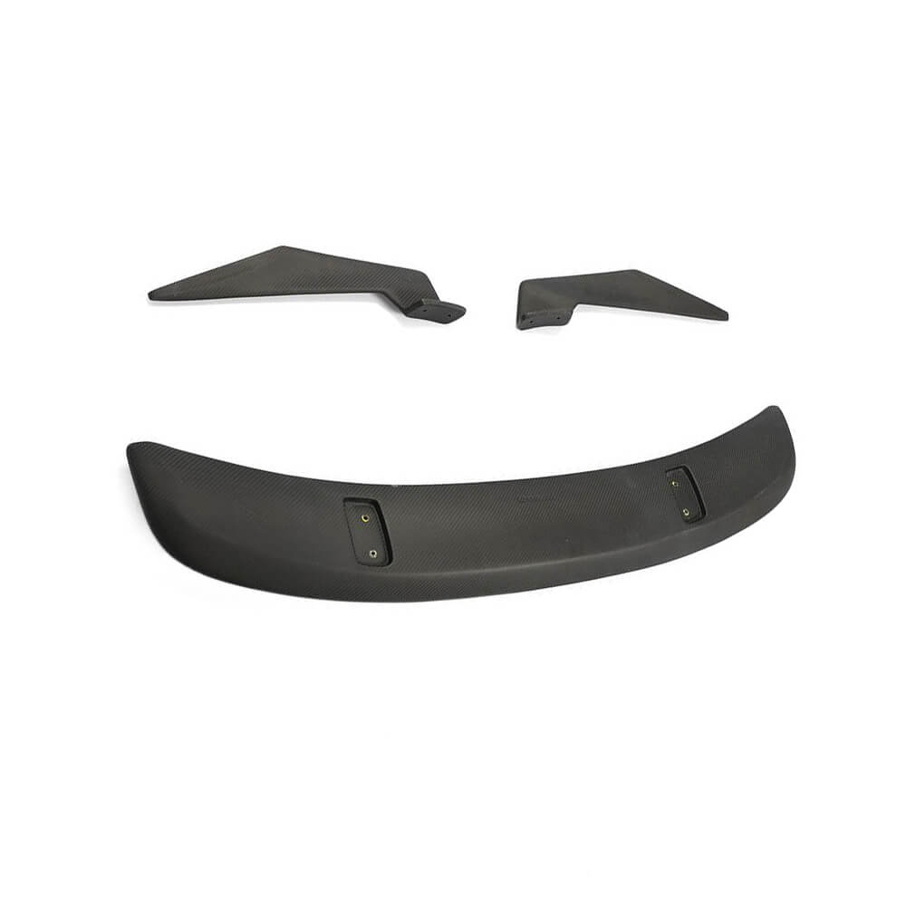 Porsche 718 Boxster Convertible 2016-2021 Rear Spoiler Matte Carbon Fiber-Ahacarbon