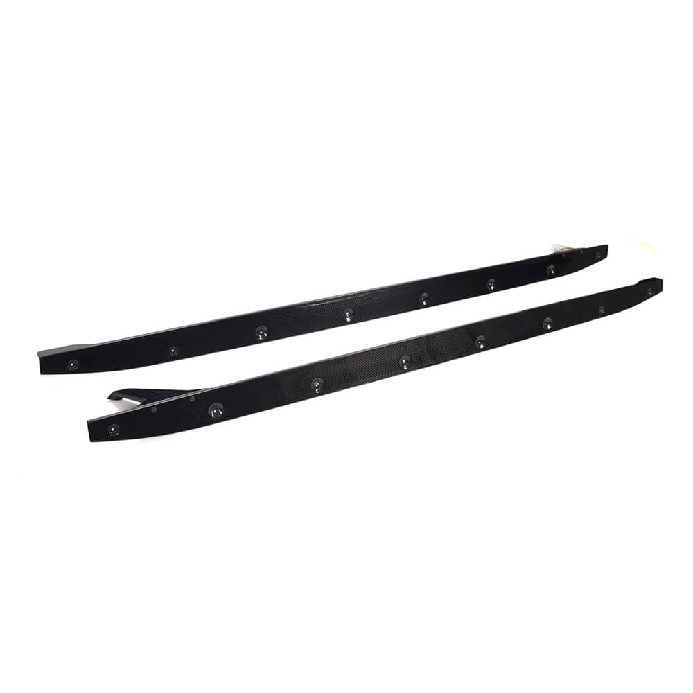 BMW G82 G83 M4 2021UP Side Skirts Dry Carbon Fiber-Ahacarbon