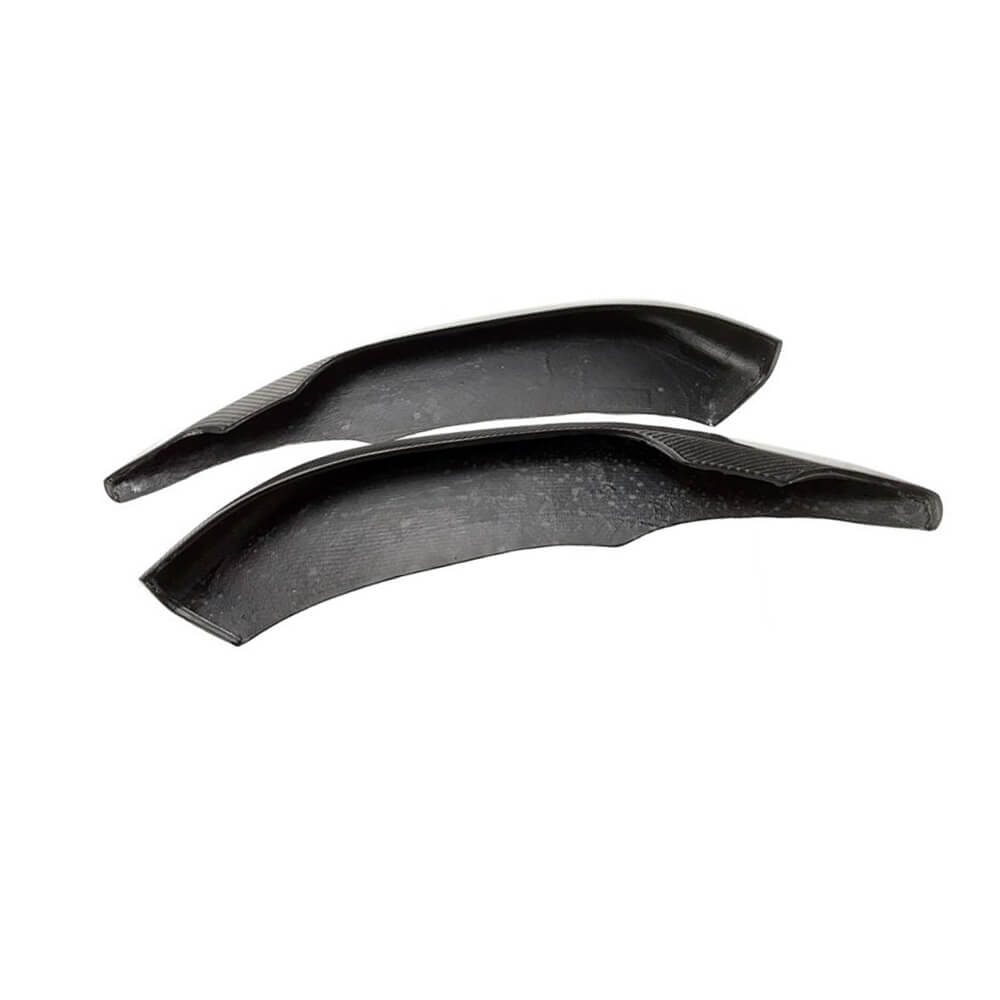 BMW 1 Series F20 F21 M Sport Hatchback 2016-2019 Front Bumper Splitters Carbon Fiber-Ahacarbon