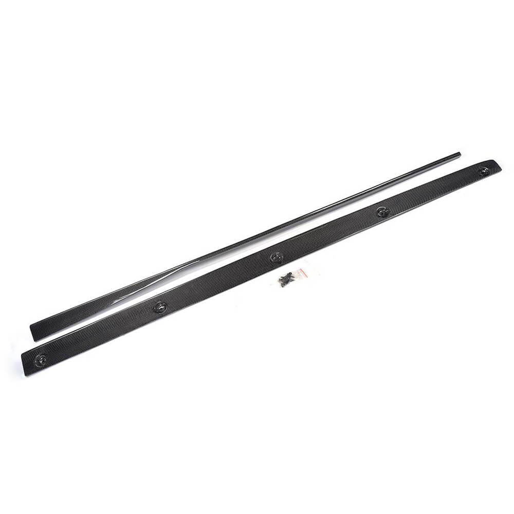 Audi TT MK2 8J 2-Door 2008-2010 Side Skirts Carbon Fiber-Ahacarbon