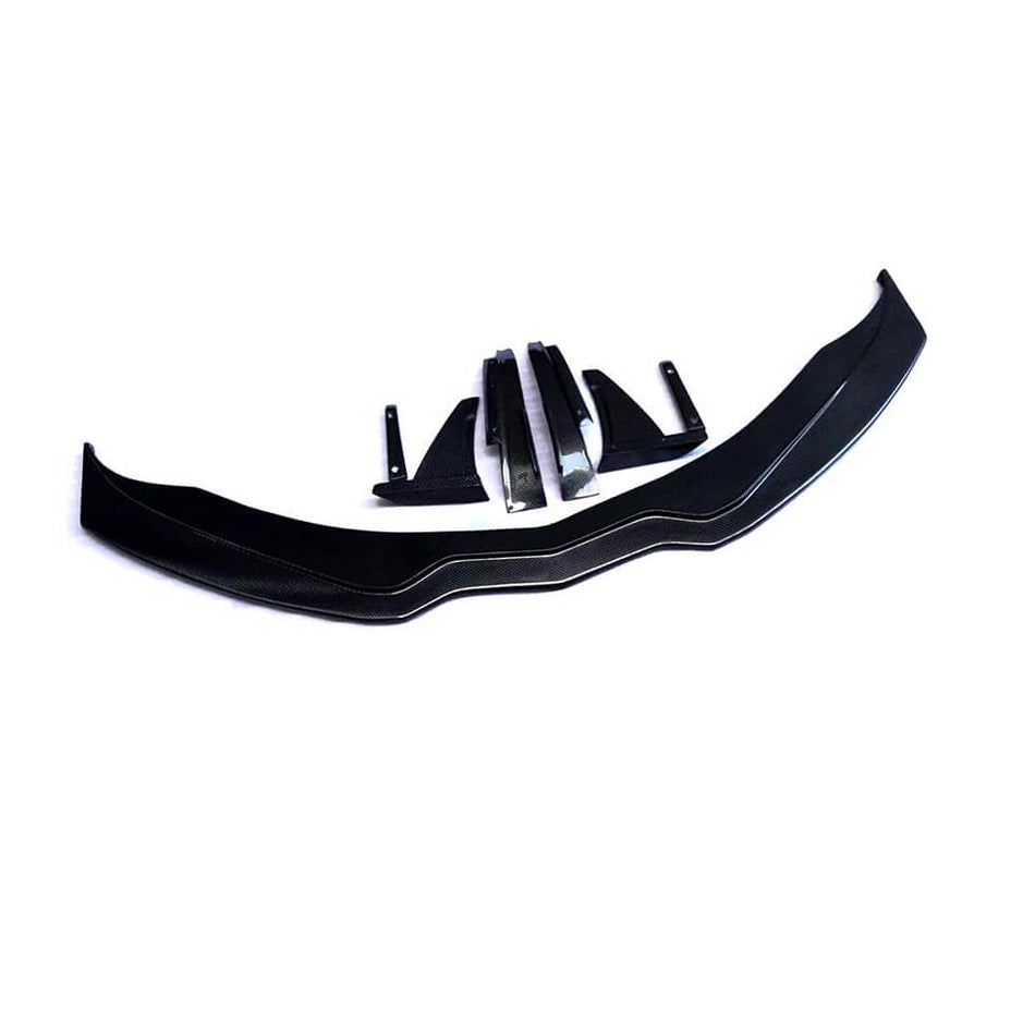 Chevrolet Corvette C7 2-Door 2014-2017 Front Bumper Lip Carbon Fiber-Ahacarbon