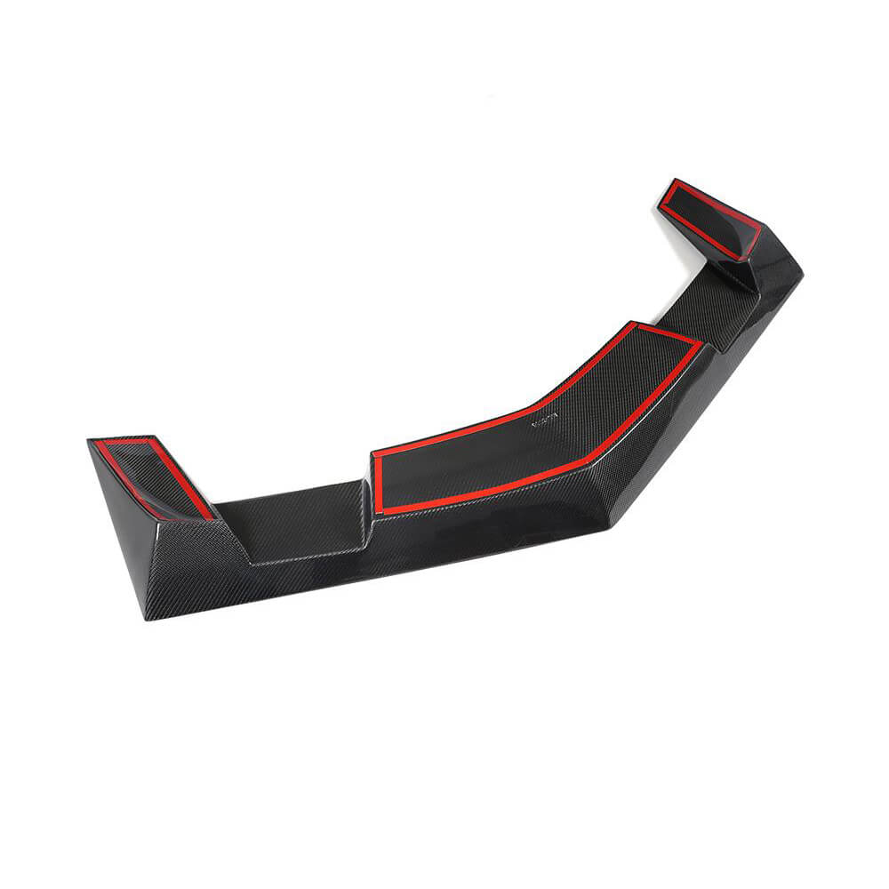 Cadillac ATS Sedan 2013-2019 Rear Trunk Spoiler Carbon Fiber-Ahacarbon