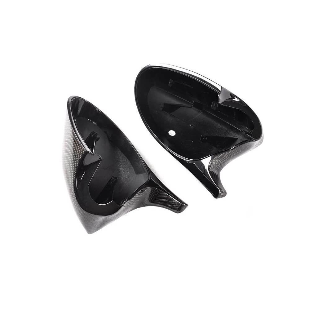 BMW 3 Series E90 E91 05-07 E92 E93 06-09 Mirror Covers LHD Pair Carbon Fiber-Ahacarbon