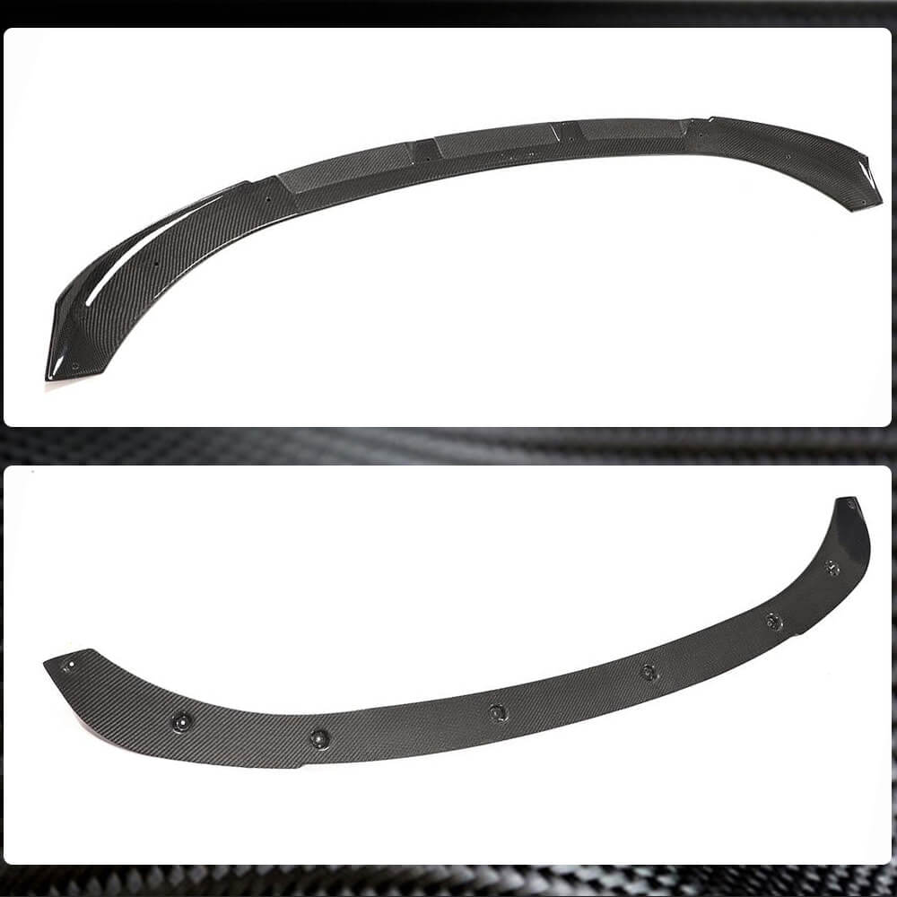 BMW I3 Hatchback 2018-2020 Front Bumper Lip Carbon Fiber/FRP-Ahacarbon