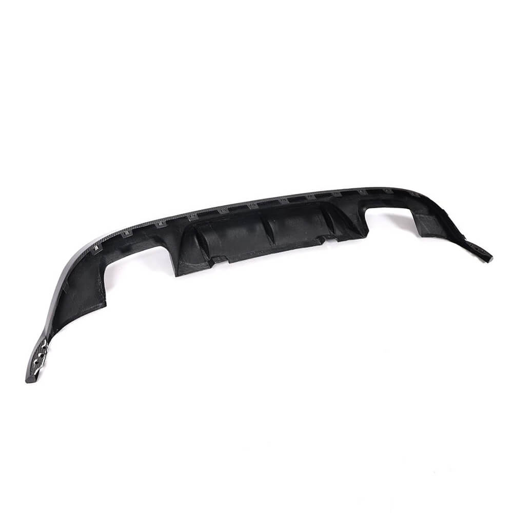 Volkswagen VW Golf 7.5 MK7.5 Base/GTI 2018-2020 Rear Bumper Diffuser Carbon Fiber-Ahacarbon