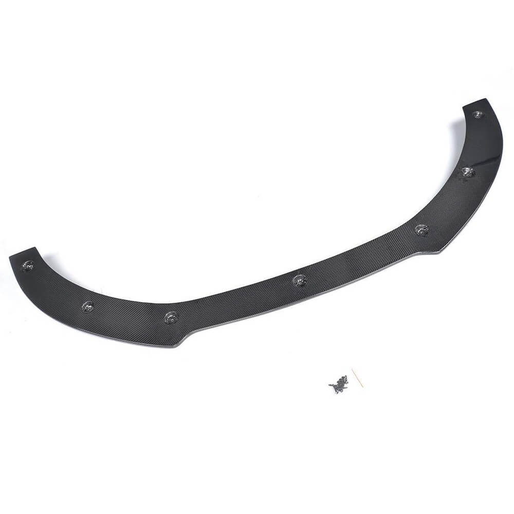 Audi TT MK2 8J 2008-2010 Front Bumper Lip Carbon Fiber-Ahacarbon