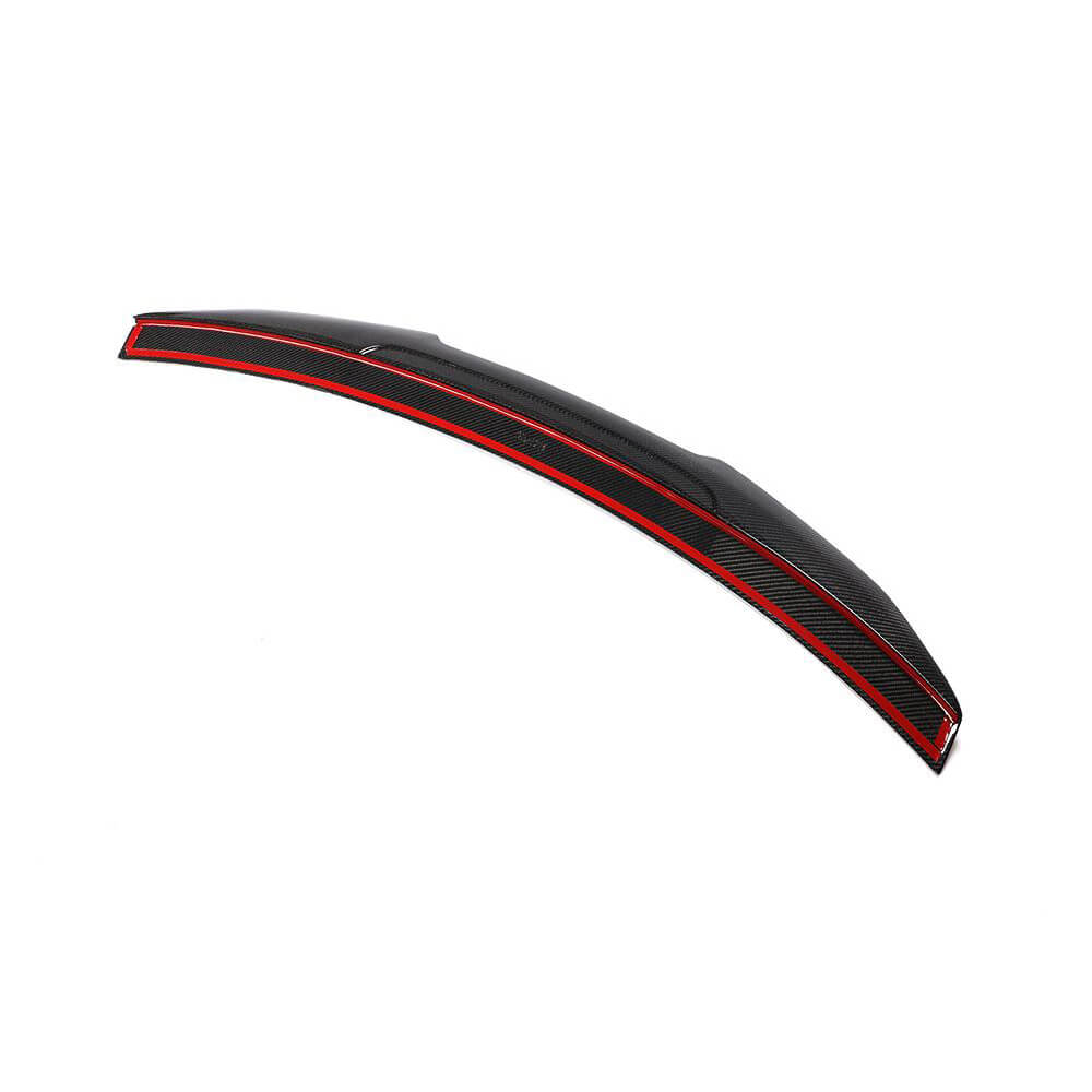 Audi A4 B8.5 Base Sedan Facelift 2013-2016 Rear Trunk Spoiler Carbon Fiber/FRP-Ahacarbon