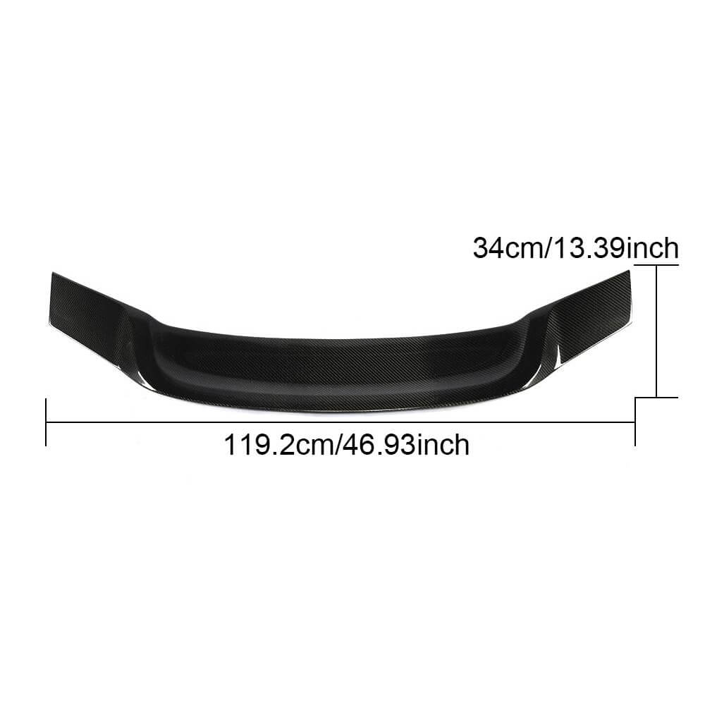 Mercedes Benz A Class (W177) V177 2019UP Rear Trunk Spoiler Carbon Fiber-Ahacarbon