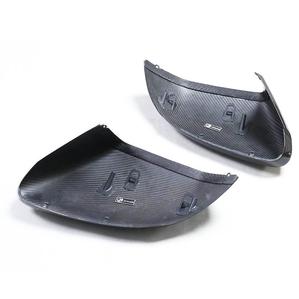 Lamborghini Urus Audi Q8 2018-2021 Mirror Covers Dry Carbon Fiber-Ahacarbon