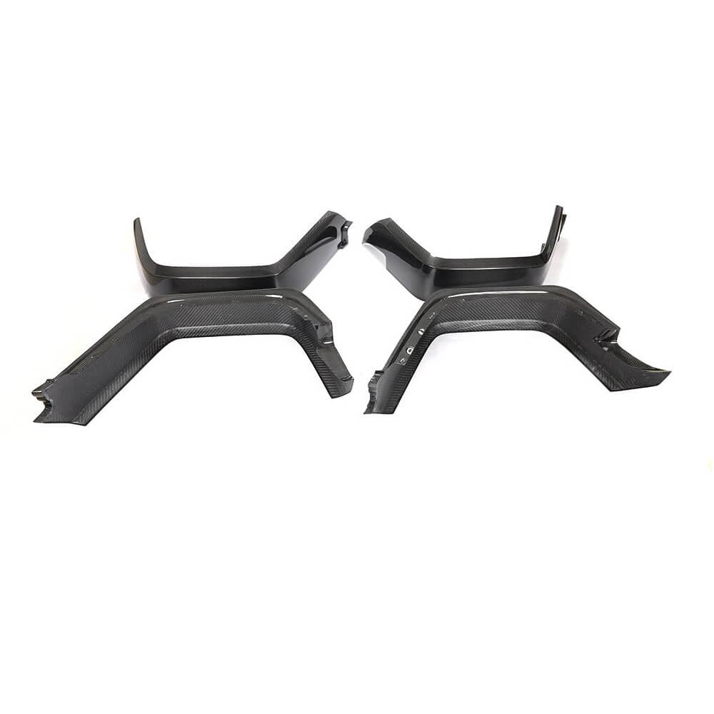 Mercedes Benz W463 Base Wagon 2019UP Wheel Eyebrow Arch Trims Real Dry Carbon Fiber-Ahacarbon