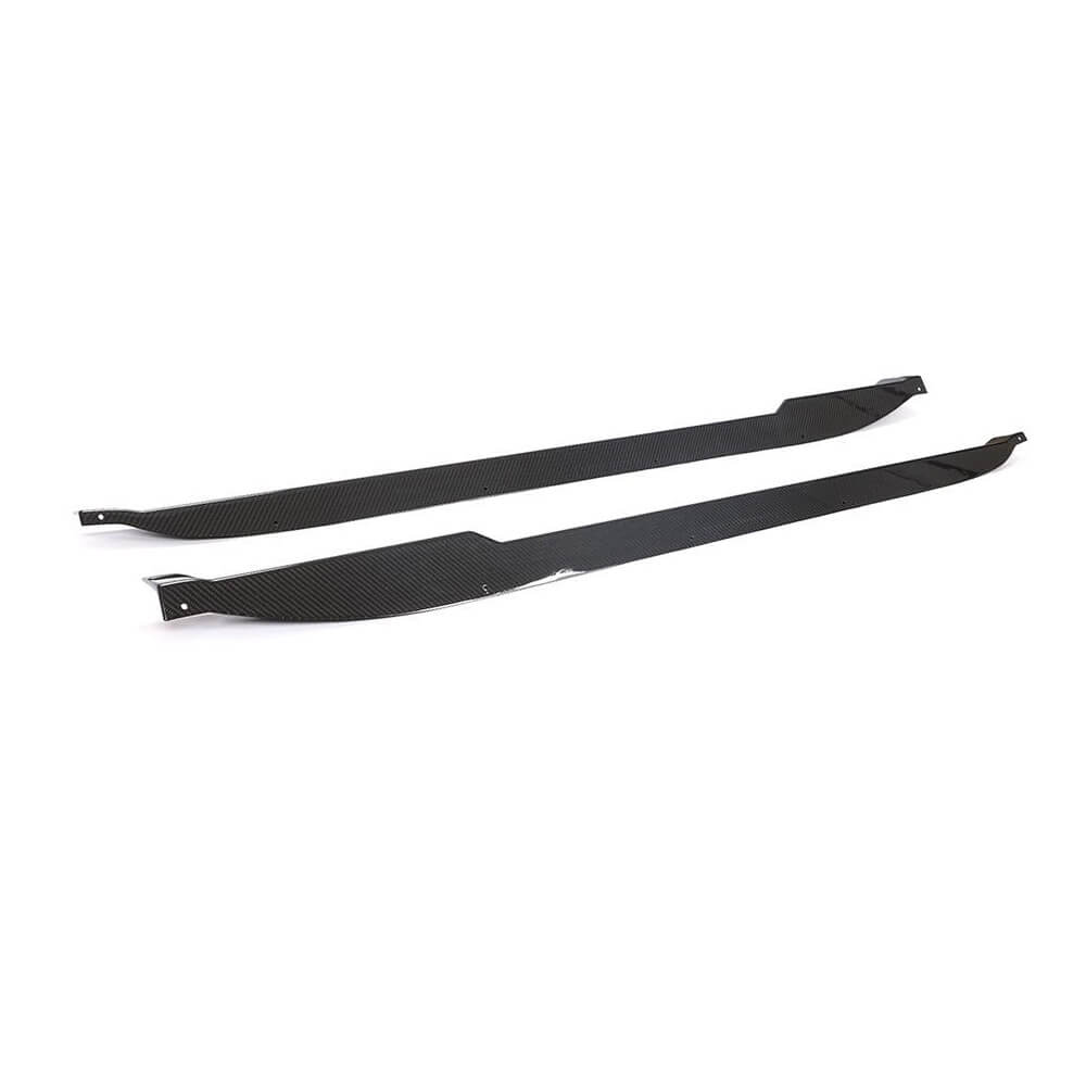 Porsche 911 992 Carrera 4 S 4S Coupe 2-Door 2019-2020 Side Skirts Dry Carbon Fiber-Ahacarbon