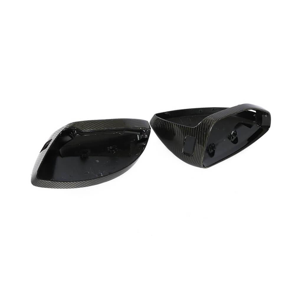 Audi A6 A7 A8 Quattro C8 2019-2022 Mirror Covers Replacement Style Carbon Fiber-Ahacarbon