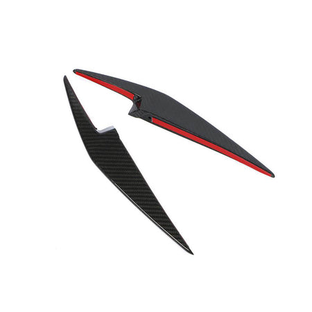 Ferrari 458 Speciale Coupe 2014-2015 Front Bumper Vents Dry Carbon Fiber-Ahacarbon