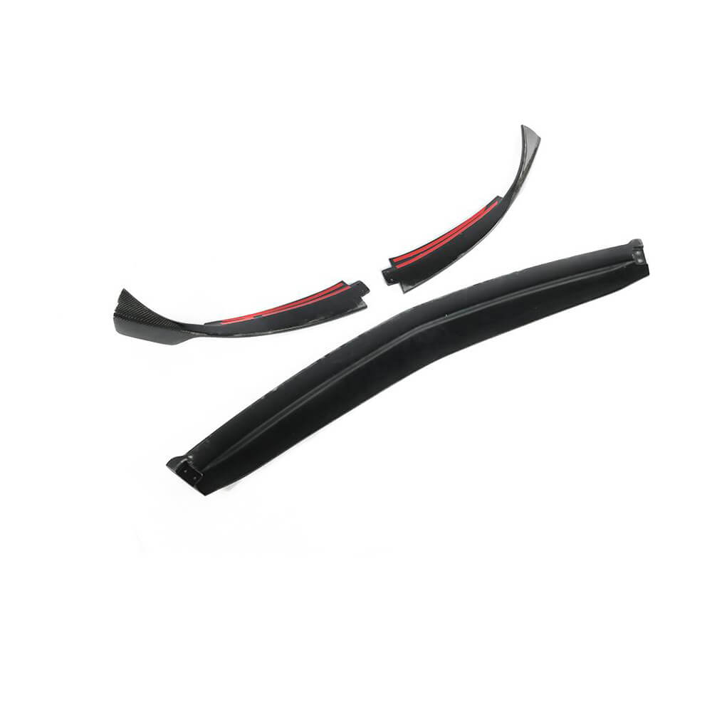 Mercedes Benz A Class (W177) V177 Sport A200 A250 Sport 2019UP Front Bumper Lip Carbon Fiber/FRP-Ahacarbon