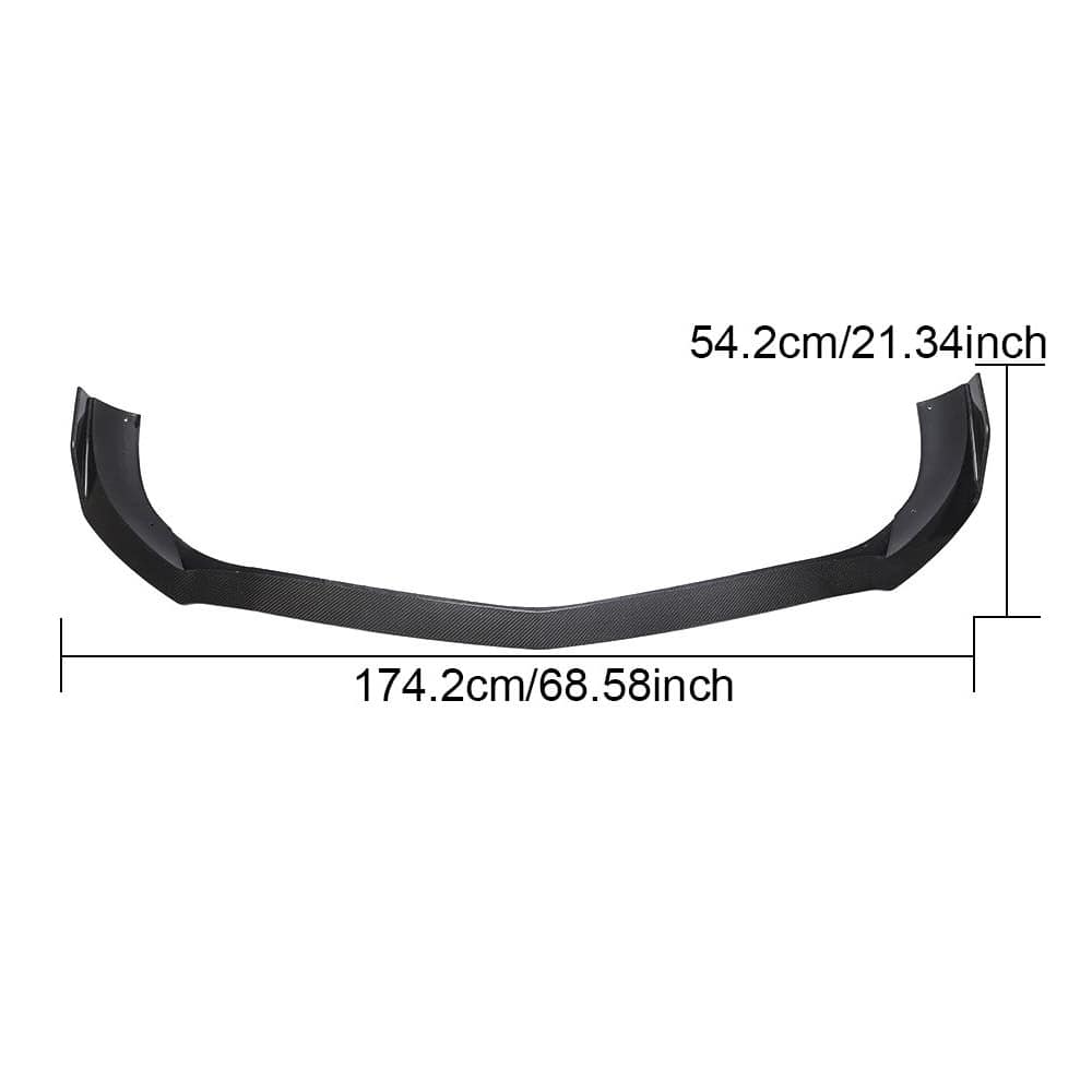 Mercedes Benz SLC Class R172 2016-2020 Front Bumper Lip Carbon Fiber-Ahacarbon