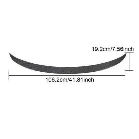 Mercedes Benz H247 GLA200 GLA250 GLA35 AMG 2020UP Rear Roof Spoiler Carbon Fiber-Ahacarbon
