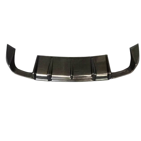 Audi S3 A3 Sline 8V Hatchback Pre-facelift 2014-2016 Rear Bumper Diffuser Carbon Fiber-Ahacarbon