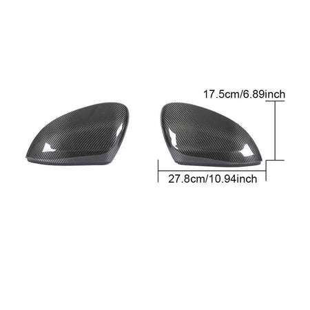 Volkswagen VW Passat CC Magotan 2019-2021 Mirror Covers Pair Carbon Fiber-Ahacarbon