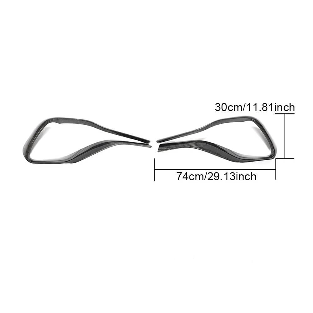 Mercedes Benz H247 Sport GLA35 GLA45 AMG SUV 2020-2021 Front Bumper Vents Carbon Fiber-Ahacarbon