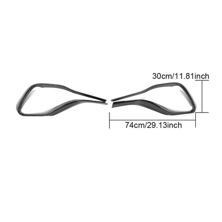 Mercedes Benz H247 Sport GLA35 GLA45 AMG SUV 2020-2021 Front Bumper Vents Carbon Fiber-Ahacarbon