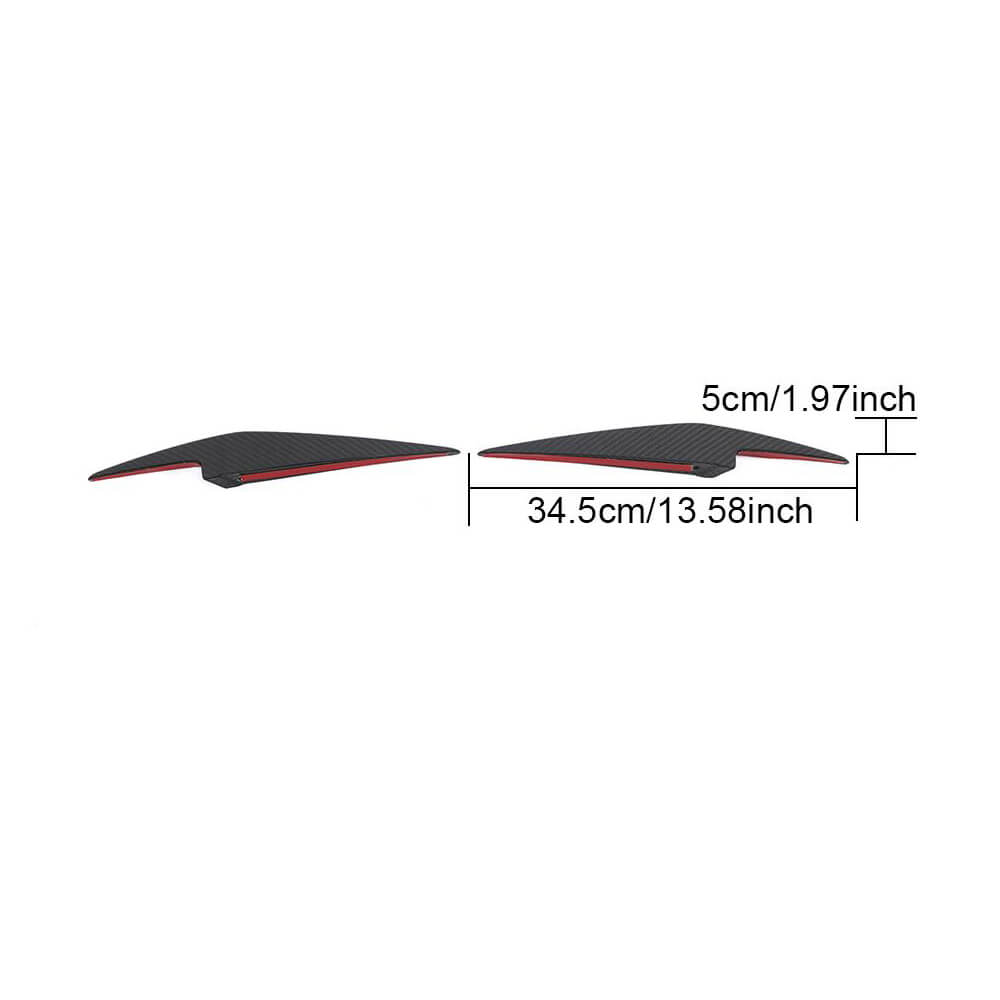 Ferrari 458 Speciale Coupe 2014-2015 Front Bumper Vents Dry Carbon Fiber-Ahacarbon