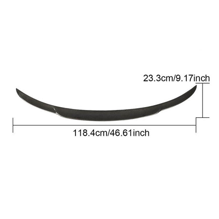 Mercedes Benz A Class (W177) V177 2019UP Rear Trunk Spoiler Carbon Fiber-Ahacarbon