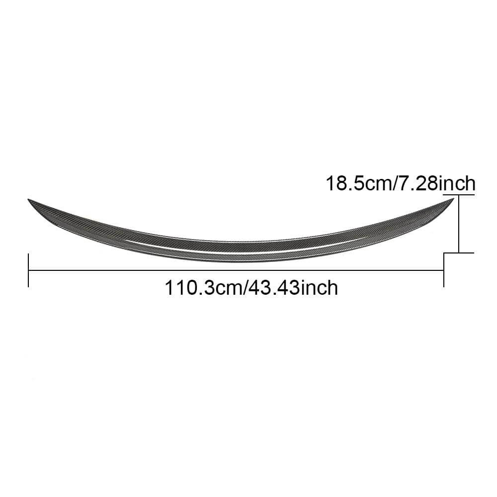 Mercedes Benz (W118) C118 2020UP Rear Trunk Spoiler Carbon Fiber-Ahacarbon