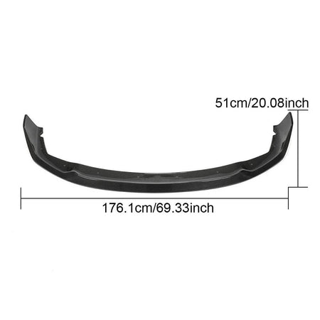 BMW 1 Series F40 118i M Sport 2020UP Front Bumper Lip Carbon Fiber-Ahacarbon