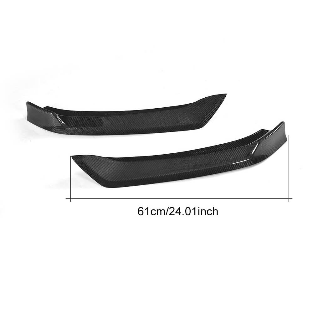Maserati Levante 2016-2020 Front Bumper Splitters Carbon Fiber-Ahacarbon
