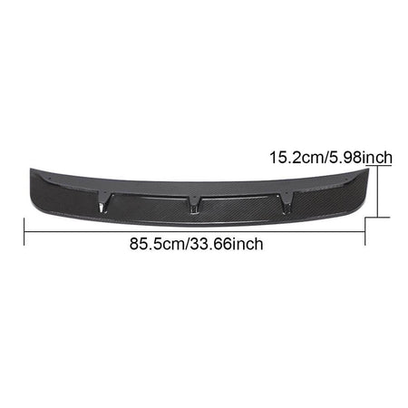BMW 8 Series G14 G15 G16 840i M Sport M850i 2018-2021 Front Bumper Lip Dry Carbon Fiber-Ahacarbon