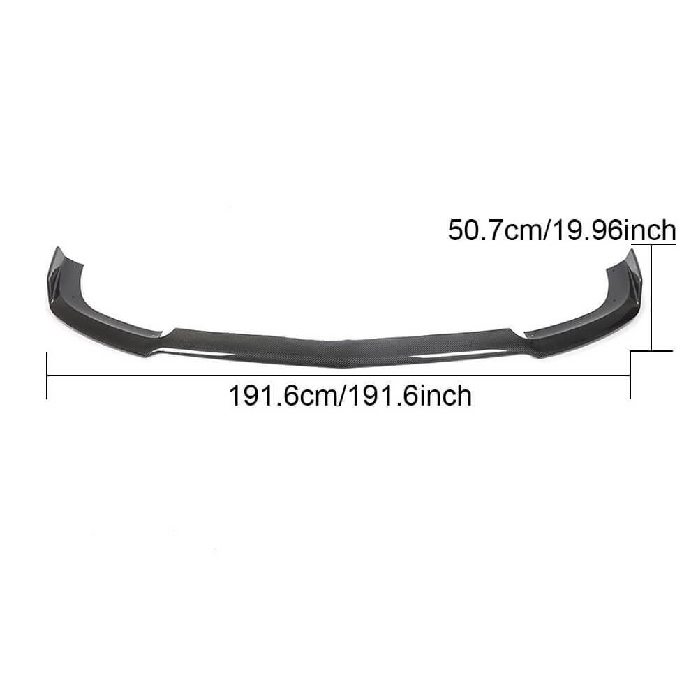 Mercedes Benz AMG GT43 GT50 GT53 2019UP Front Bumper Lip Carbon Fiber-Ahacarbon