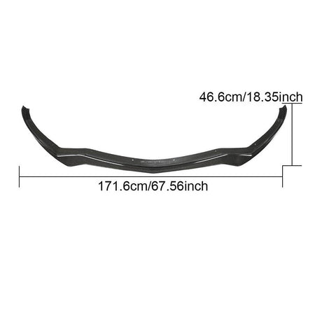 Alfa Romeo Giulia 952 Base 2016-2022 Front Bumper Lip Carbon Fiber-Ahacarbon