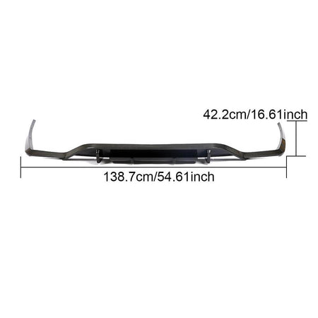 Mercedes Benz CLS Class C257 CLS300 CLS350 CLS450 Sport Sedan 2018-2020 Rear Bumper Diffuser Carbon Fiber-Ahacarbon