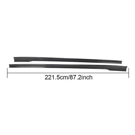 Maserati Ghibli M157 2014-2021 Side Skirts Dry Carbon Fiber-Ahacarbon