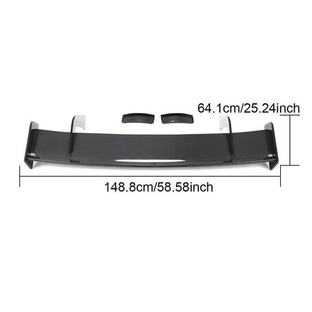 Porsche 911 (991) 991.2 GT3 (RS) Coupe 2012-2018 Rear Trunk Spoiler Dry Carbon Fiber-Ahacarbon