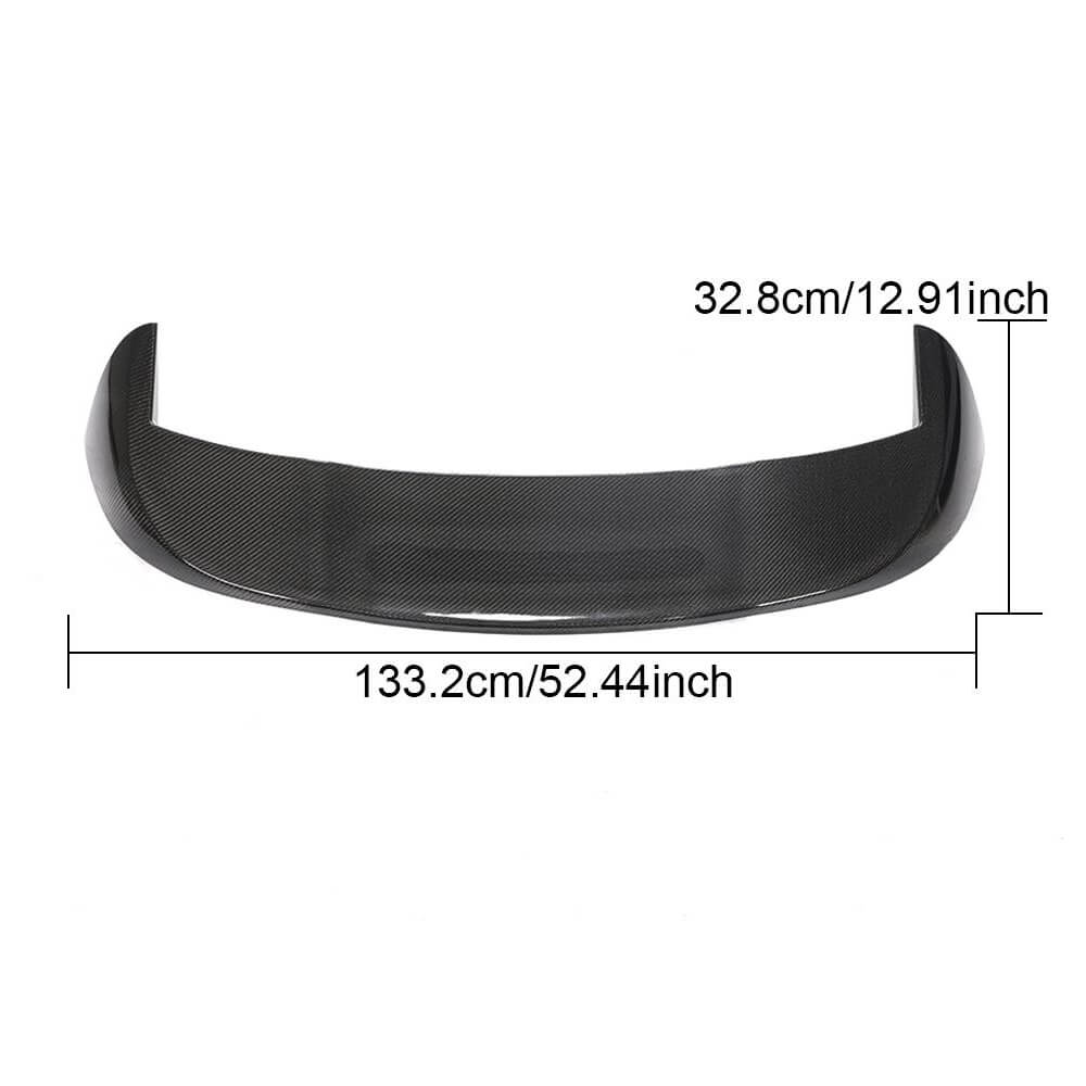 Mercedes Benz A Class W177 2019UP Rear Roof Spoiler Carbon Fiber-Ahacarbon