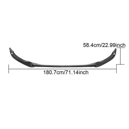 Volkswagen VW Arteon CC 2019UP Front Bumper Lip Carbon Fiber-Ahacarbon