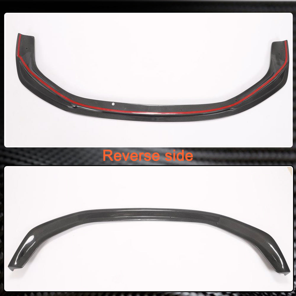 Lexus IS250 IS350 F Sport Sedan 2013-2015 Front Bumper Lip Carbon Fiber-Ahacarbon