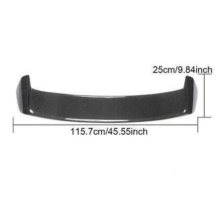 Volkswagen VW Golf 7 7.5 MK7 MK7.5 Standard/R-Line 2014-2019 Rear Roof Spoiler Carbon Fiber-Ahacarbon