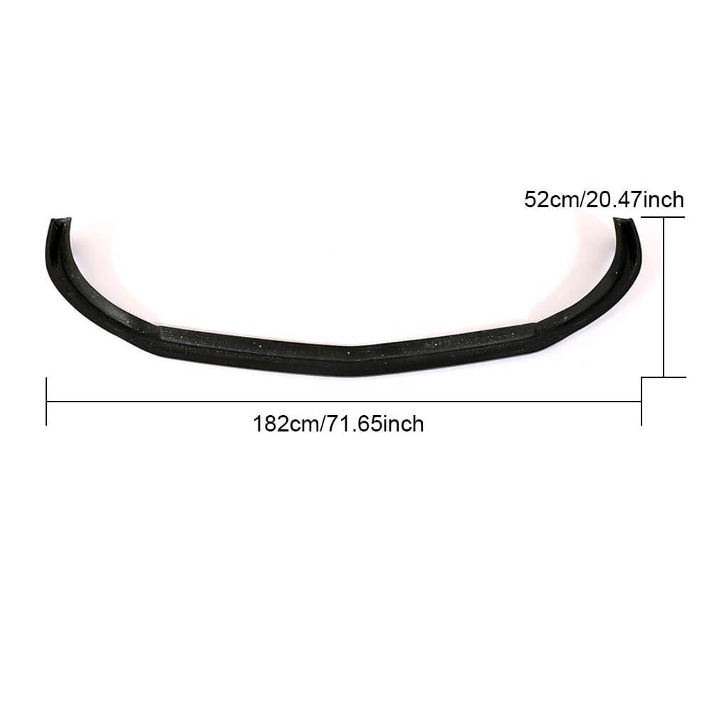 Mercedes Benz E Class W213 Base 2016-2019 Front Bumper Lip Carbon Fiber-Ahacarbon