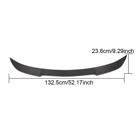 BMW X4 F26 Sport Utility 2014-2018 Rear Trunk Spoiler Carbon Fiber-Ahacarbon