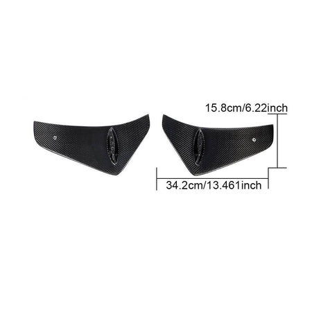 Tesla Model 3 2016-2022 Front Side Air Fender Vents Carbon Fiber-Ahacarbon